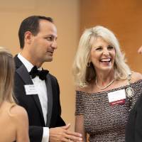 JC and Tammy Huizenga and guests at the reception
